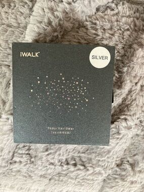 iWalk Silver Sparkly Portable Charger Power Bank